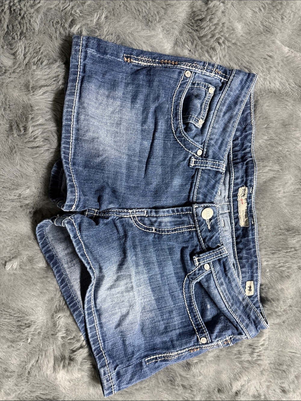 Classic BKE Blue Women's Denim Shorts - Casual Everyday Style Sz 29